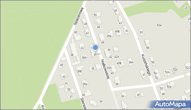 Marki, Nałkowskiej Zofii, 37, mapa Marki