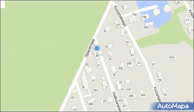 Marki, Nałkowskiej Zofii, 45, mapa Marki