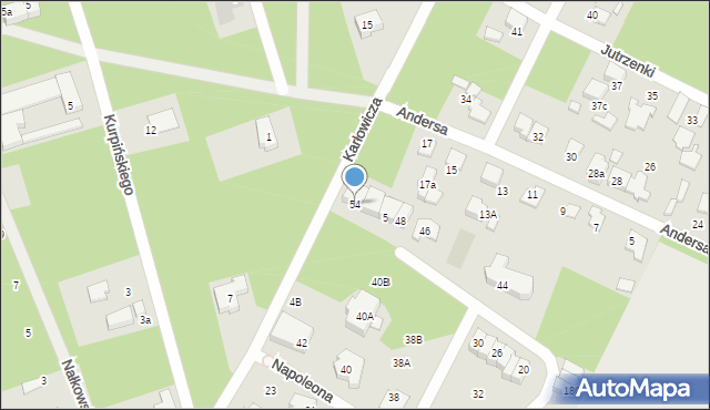 Marki, Napoleona, 54, mapa Marki