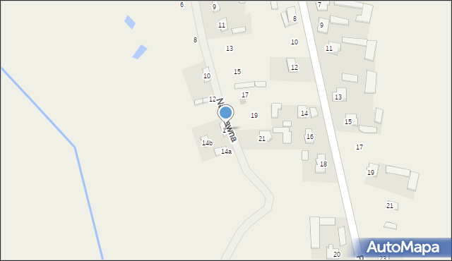 Mełgiew, Nadstawna, 14, mapa Mełgiew