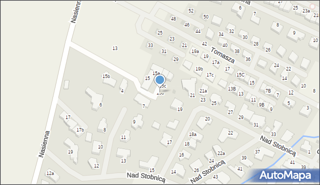 Mierzyn, Nasienna, 15d, mapa Mierzyn