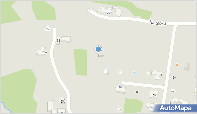 Mikołów, Na Stoku, 17, mapa Mikołów