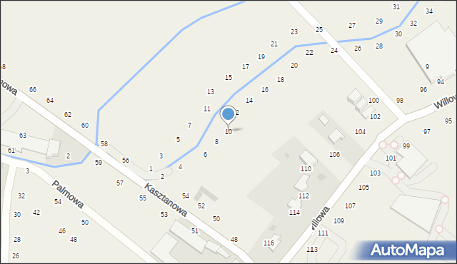 Modlniczka, Na Wedonkach, 10, mapa Modlniczka