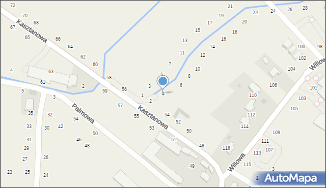 Modlniczka, Na Wedonkach, 4, mapa Modlniczka