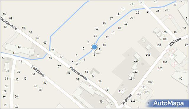 Modlniczka, Na Wedonkach, 6, mapa Modlniczka