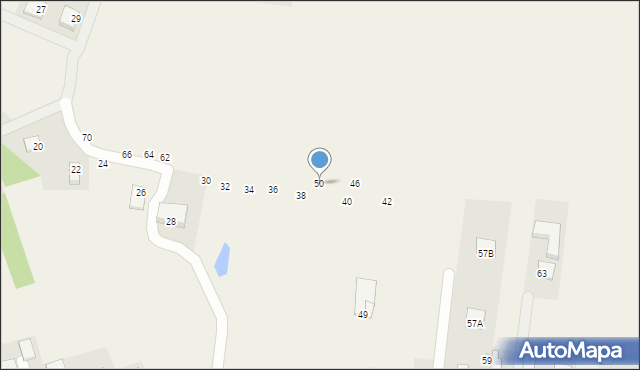 Mokrzyska, Na Stoku, 550, mapa Mokrzyska