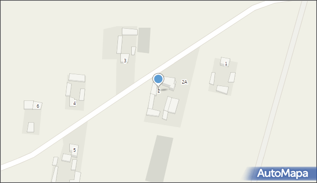 Naborowo, Naborowo, 2, mapa Naborowo