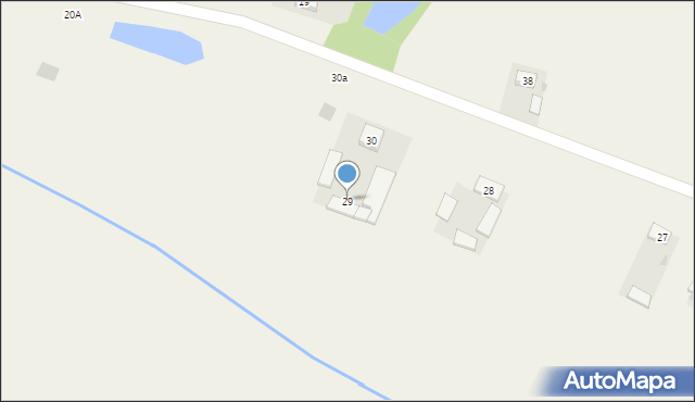 Naborowo, Naborowo, 29, mapa Naborowo