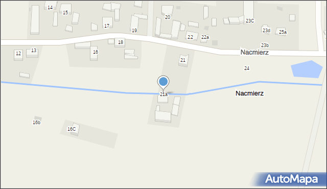 Nacmierz, Nacmierz, 21a, mapa Nacmierz