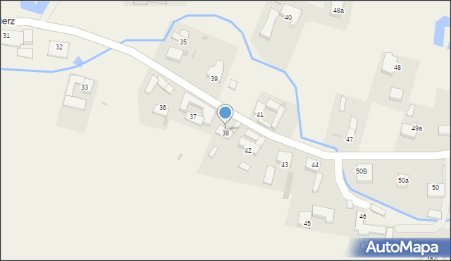 Nacmierz, Nacmierz, 38, mapa Nacmierz