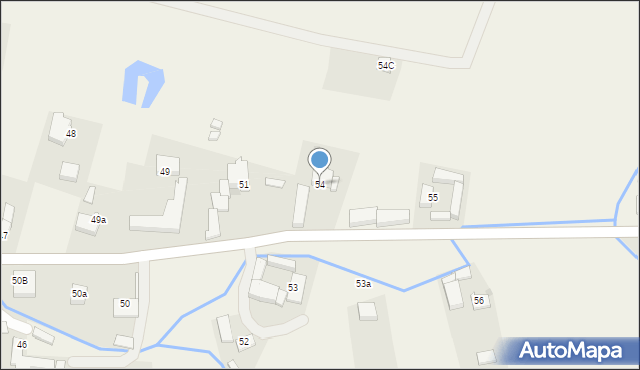 Nacmierz, Nacmierz, 54, mapa Nacmierz