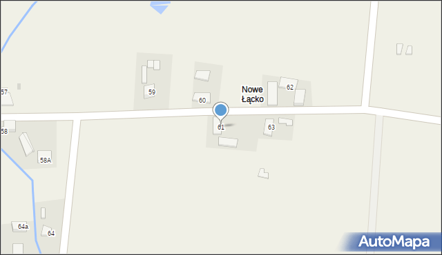 Nacmierz, Nacmierz, 61, mapa Nacmierz