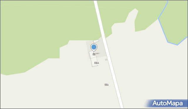 Nacmierz, Nacmierz, 68, mapa Nacmierz
