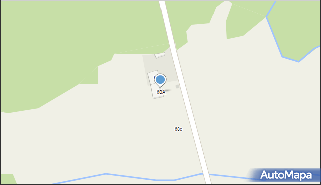 Nacmierz, Nacmierz, 68A, mapa Nacmierz