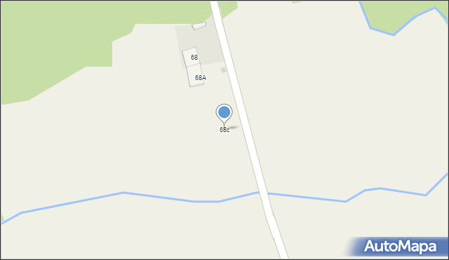 Nacmierz, Nacmierz, 68c, mapa Nacmierz