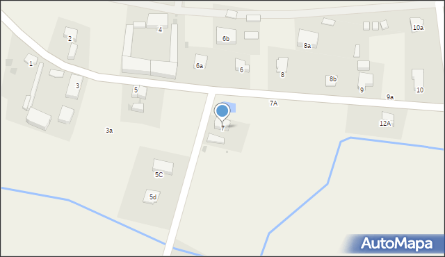 Nacmierz, Nacmierz, 7, mapa Nacmierz