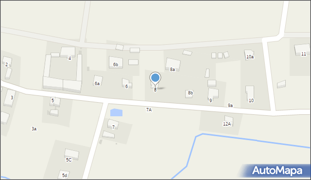 Nacmierz, Nacmierz, 8, mapa Nacmierz