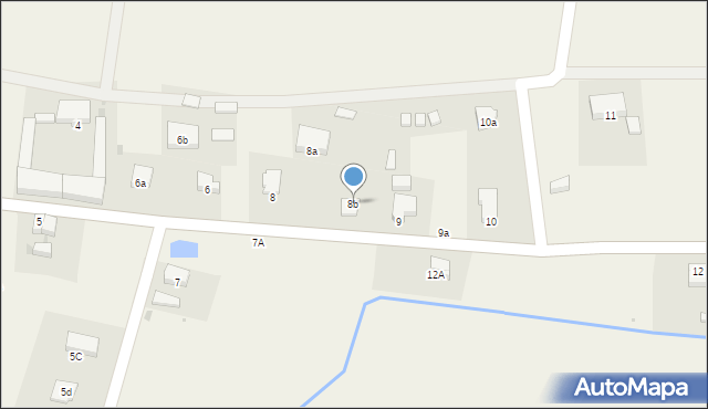 Nacmierz, Nacmierz, 8b, mapa Nacmierz