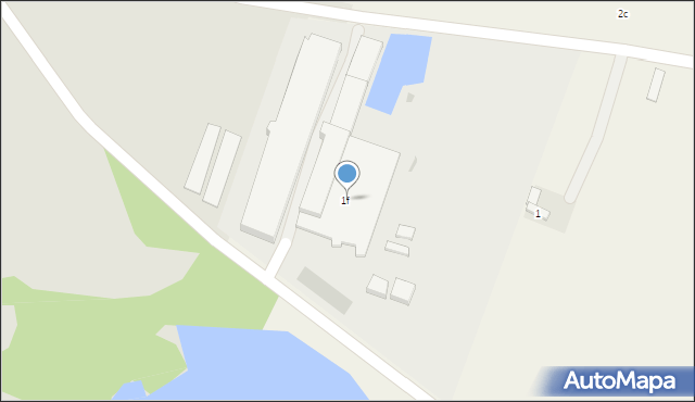 Nad Stawem, Nad Stawem, 1f, mapa Nad Stawem
