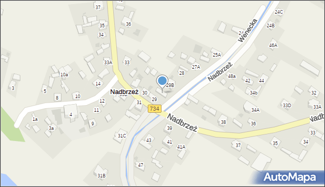 Nadbrzeż, Nadbrzeż, 29A, mapa Nadbrzeż