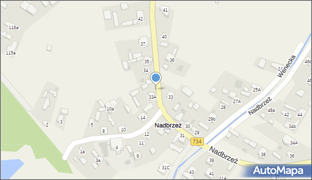 Nadbrzeż, Nadbrzeż, 33C, mapa Nadbrzeż
