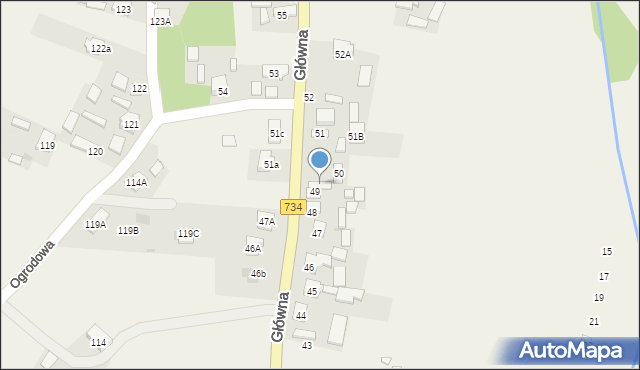 Nadbrzeż, Nadbrzeż, 49, mapa Nadbrzeż