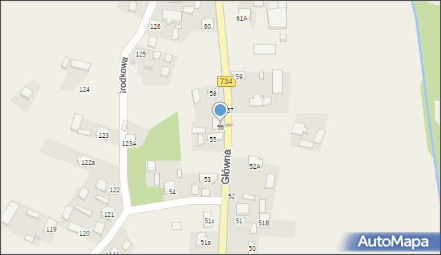 Nadbrzeż, Nadbrzeż, 56, mapa Nadbrzeż