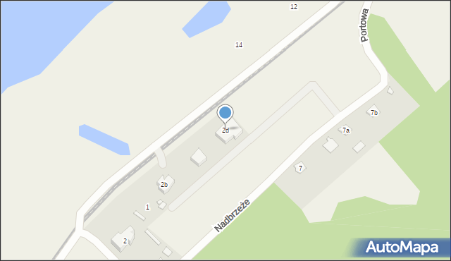 Nadbrzeże, Nadbrzeże, 2d, mapa Nadbrzeże