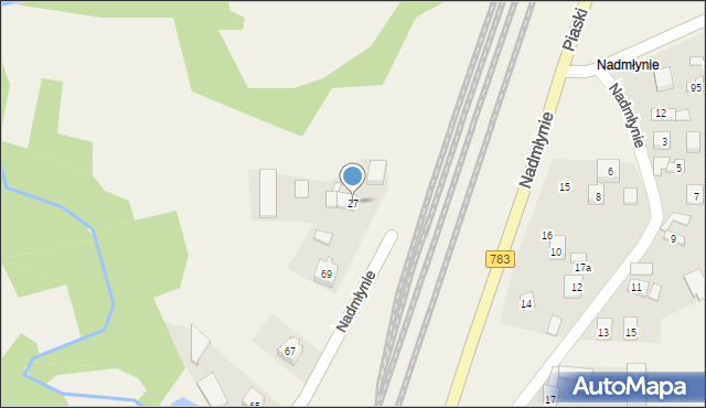 Nadmłynie, Nadmłynie, 27, mapa Nadmłynie