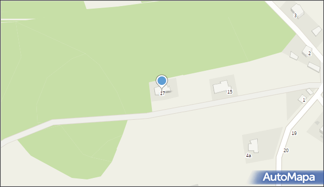 Nadolna Karczma, Nadolna Karczma, 17, mapa Nadolna Karczma