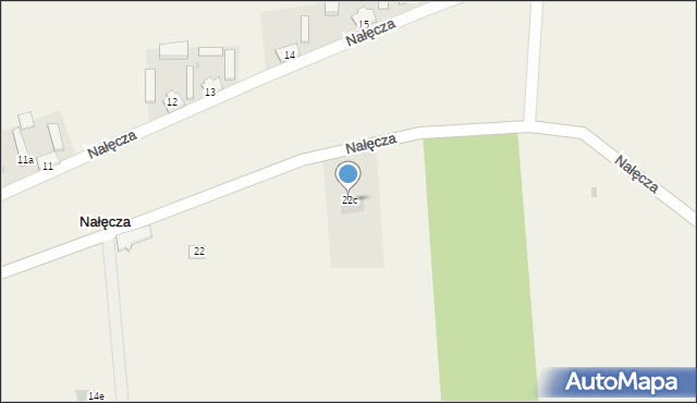 Nadolniki, Nadolniki, 22c, mapa Nadolniki