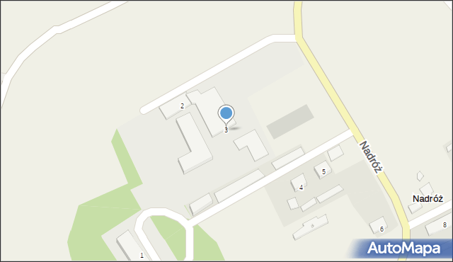 Nadróż, Nadróż, 3, mapa Nadróż