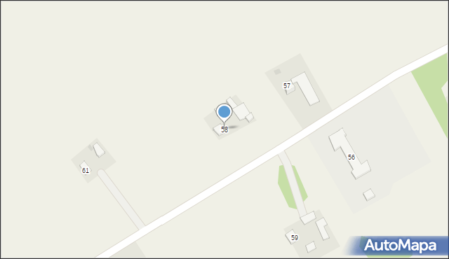 Nadróż, Nadróż, 58, mapa Nadróż