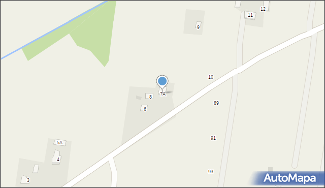 Nadrybie Ukazowe, Nadrybie Ukazowe, 7A, mapa Nadrybie Ukazowe