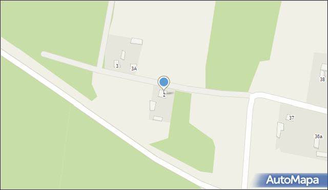 Nadrybie-Wieś, Nadrybie-Wieś, 2, mapa Nadrybie-Wieś