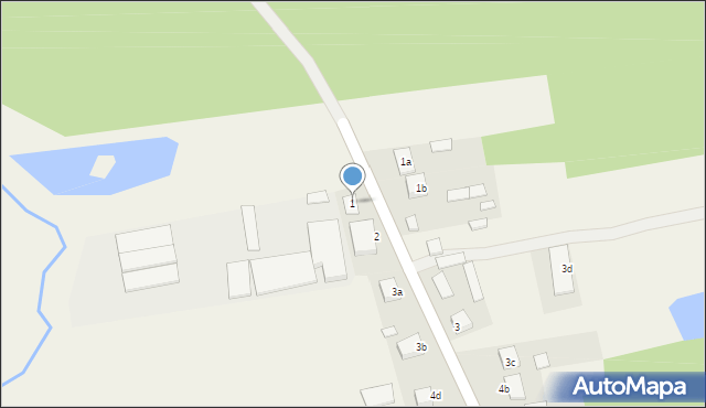 Nadrzecze, Nadrzecze, 1, mapa Nadrzecze