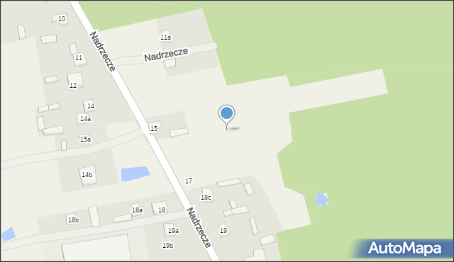 Nadrzecze, Nadrzecze, 16a, mapa Nadrzecze