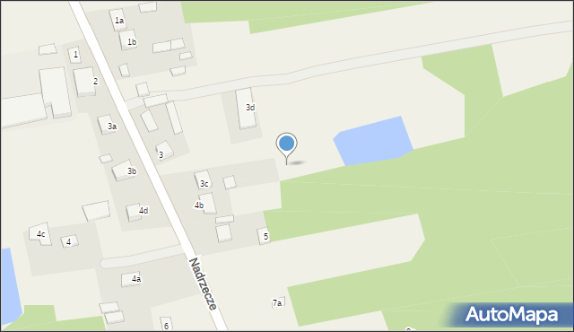 Nadrzecze, Nadrzecze, 3e, mapa Nadrzecze