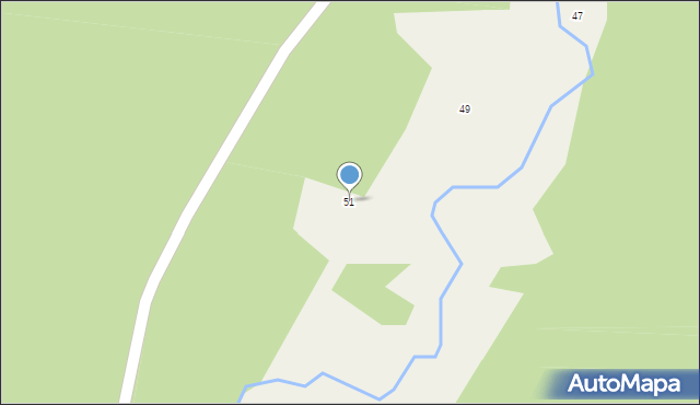 Nadrzecze, Nadrzecze, 51, mapa Nadrzecze