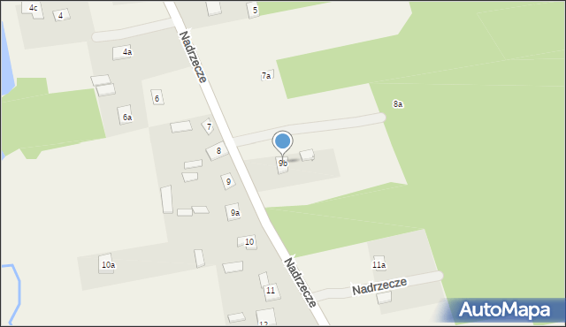 Nadrzecze, Nadrzecze, 9b, mapa Nadrzecze