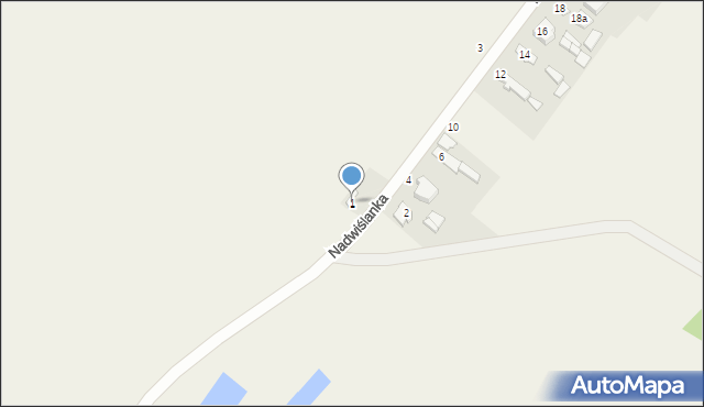 Nadwiślanka, Nadwiślanka, 1, mapa Nadwiślanka