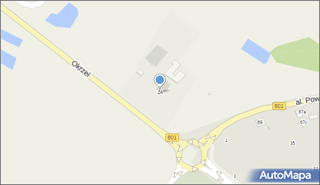 Nadwiślanka, Nadwiślanka, 2A, mapa Nadwiślanka