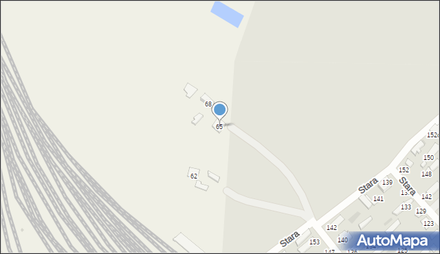 Nadwiślanka, Nadwiślanka, 65, mapa Nadwiślanka