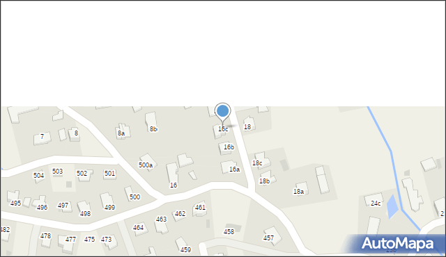 Nagawczyna, Nagawczyna, 16c, mapa Nagawczyna