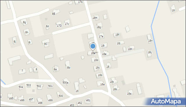 Nagawczyna, Nagawczyna, 16e, mapa Nagawczyna