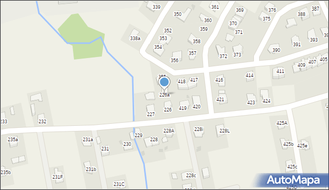 Nagawczyna, Nagawczyna, 226a, mapa Nagawczyna