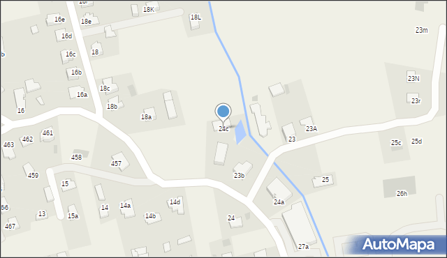 Nagawczyna, Nagawczyna, 24c, mapa Nagawczyna