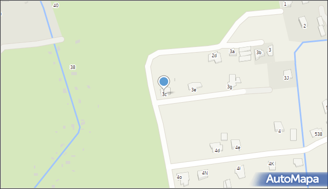 Nagawczyna, Nagawczyna, 3c, mapa Nagawczyna