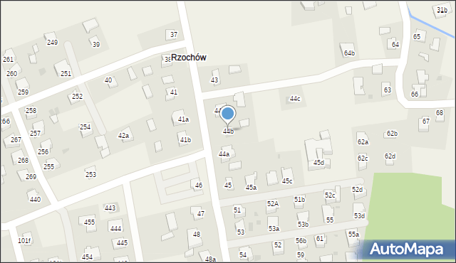 Nagawczyna, Nagawczyna, 44b, mapa Nagawczyna