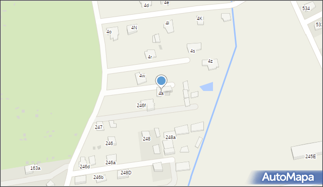 Nagawczyna, Nagawczyna, 4a, mapa Nagawczyna